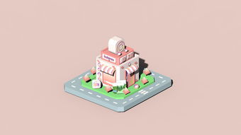 C4D插畫風(fēng)格卡通小鎮(zhèn)模型制作 廣告設(shè)計(jì)中的創(chuàng)意與實(shí)現(xiàn)